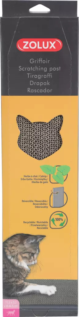 ZOLUX Drapka kartonowa z kocimiętką 113x30x440 mm