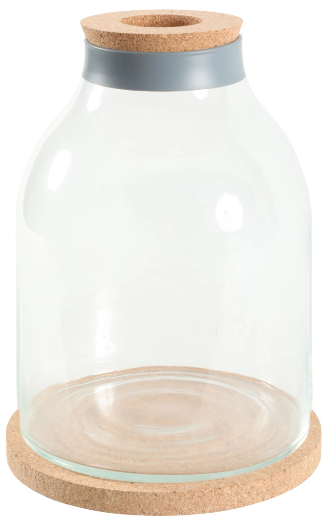 ZOLUX Akwarium Butelka LIFE 12l szary