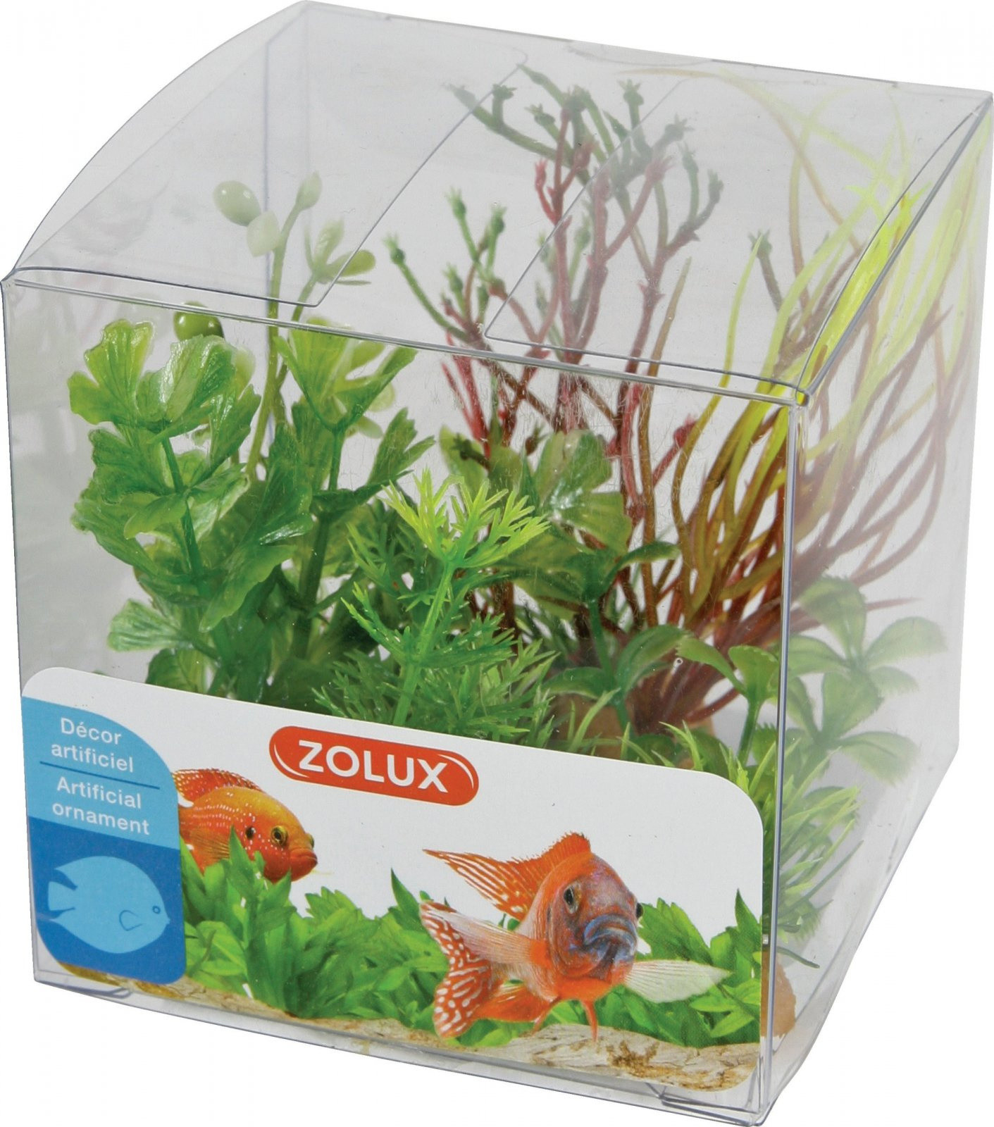 ZOLUX Dekoracje roślinne mix x 4 szt. zestaw 2
