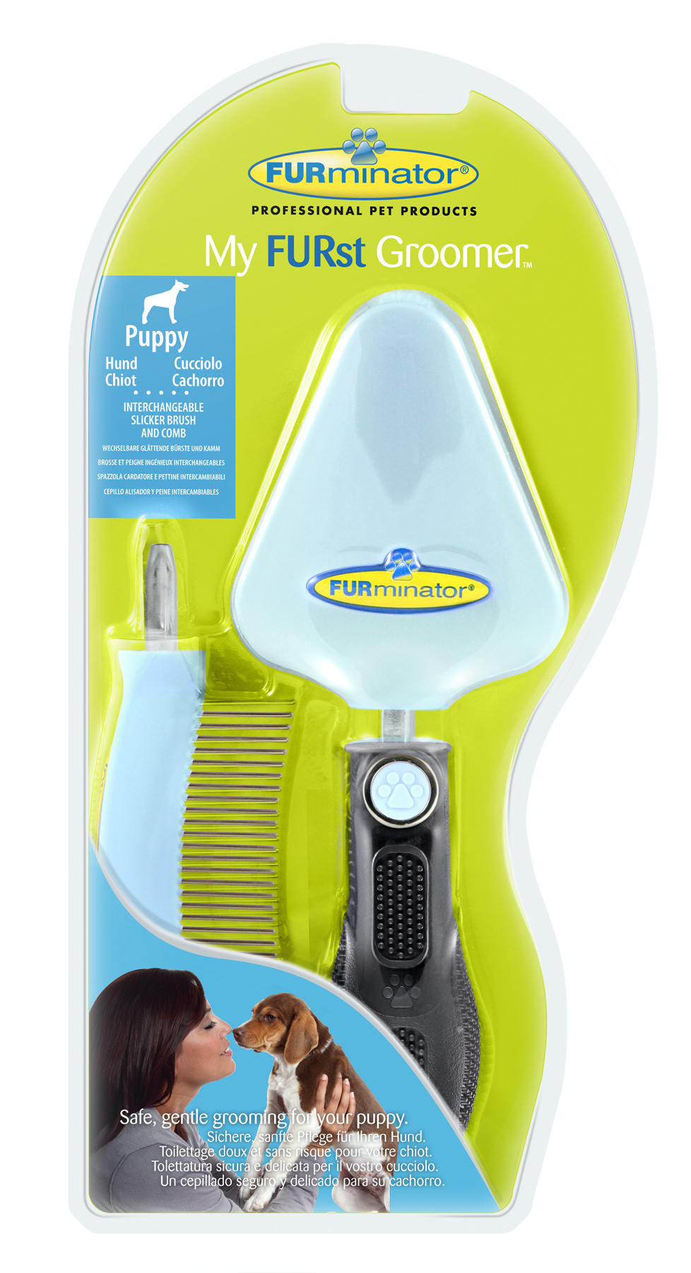 FURMINATOR Zestaw My FURst dla szczeniąt