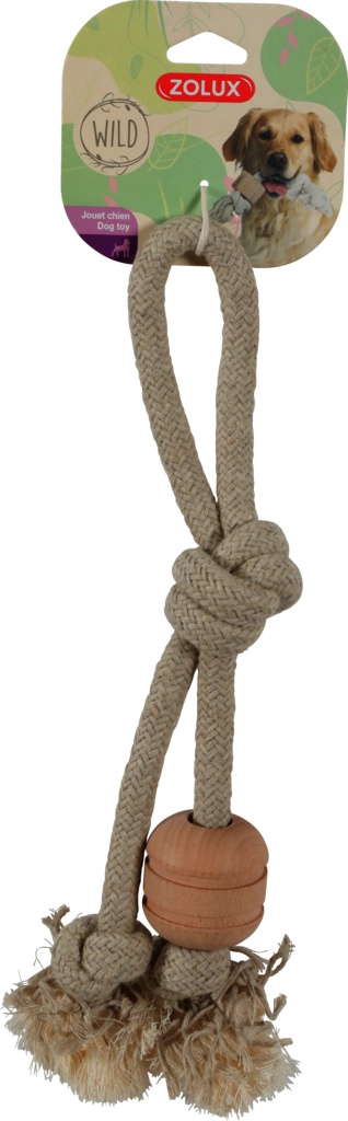 ZOLUX Sznur WILD MIX z uchwytem z drewnianym krążkiem