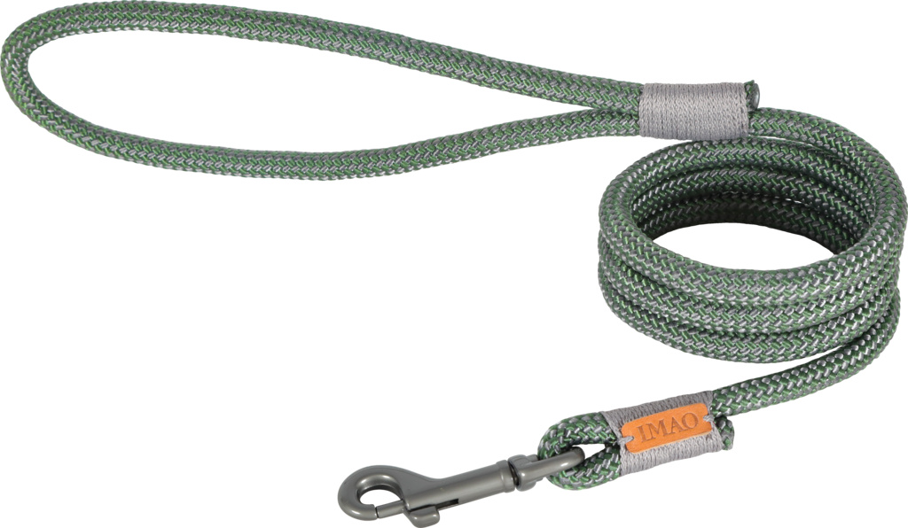 ZOLUX Smycz IMAO HYDE PARK 9 mm/1,2 m zielona