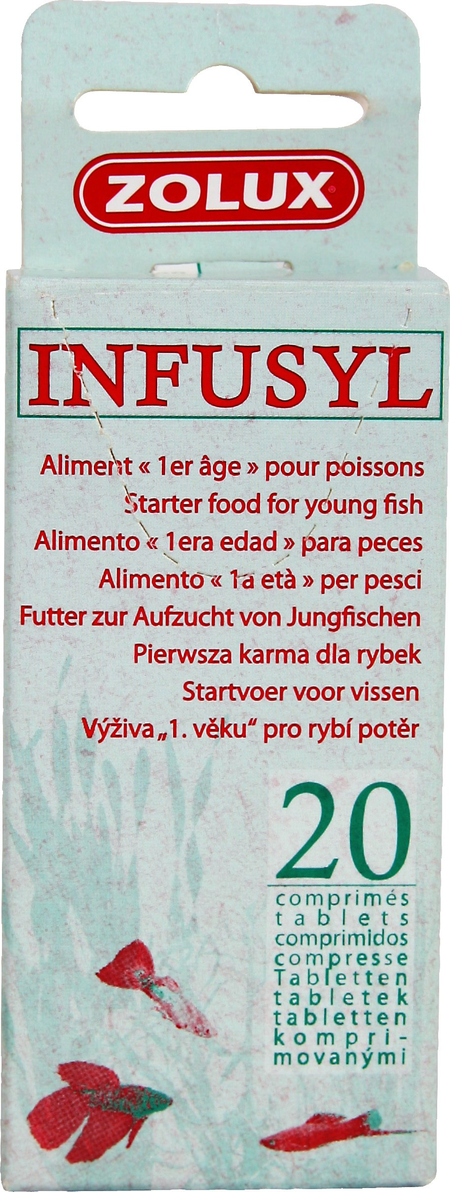 ZOLUX Infusyl Blister x2 Pierwsza karma dla rybek