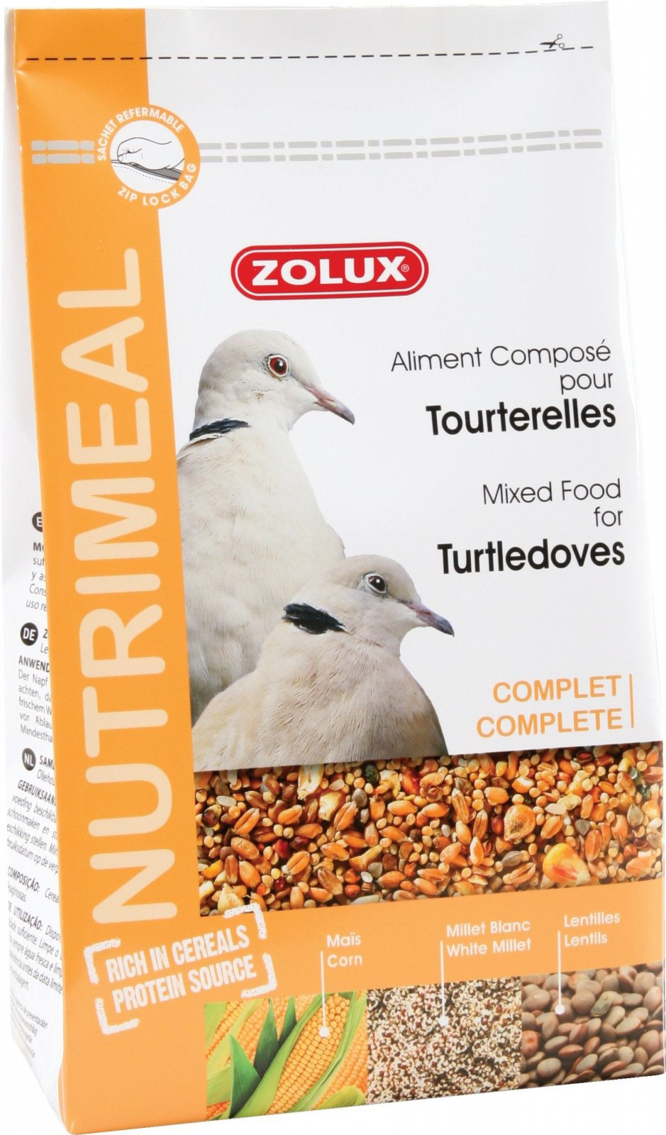 ZOLUX Mieszanka Nutri'Meal Gołąb 2,5kg