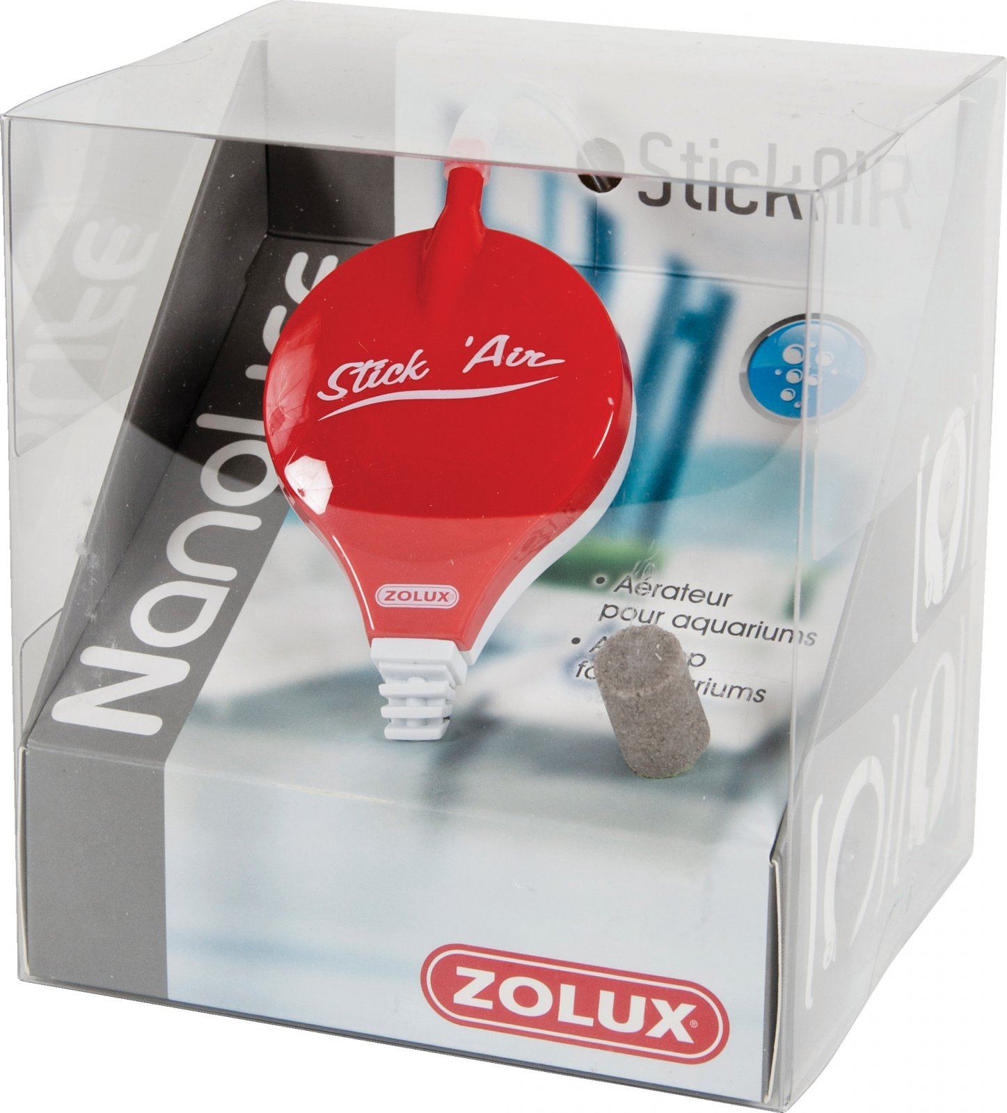 ZOLUX Napowietrzacz Nanolife StickAir czerwony