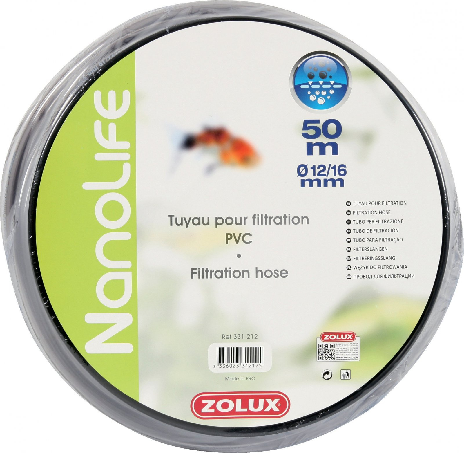 ZOLUX Wąż w rolce 50m, 12-16