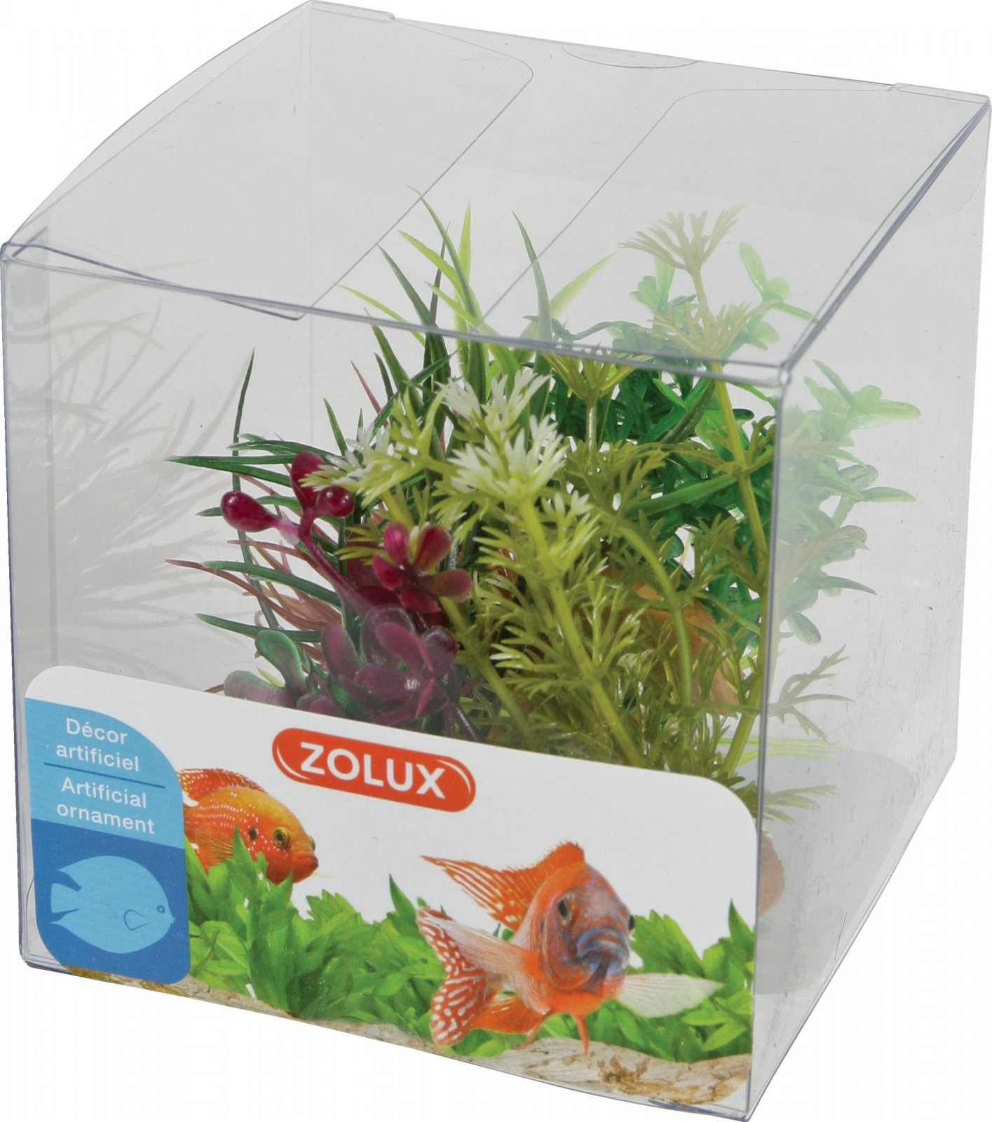 ZOLUX Dekoracje roślinne mix x 4 szt. zestaw 4