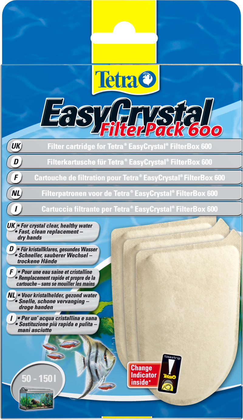 Tetra EasyCrystal Filter Pack 600-wkład gąbka