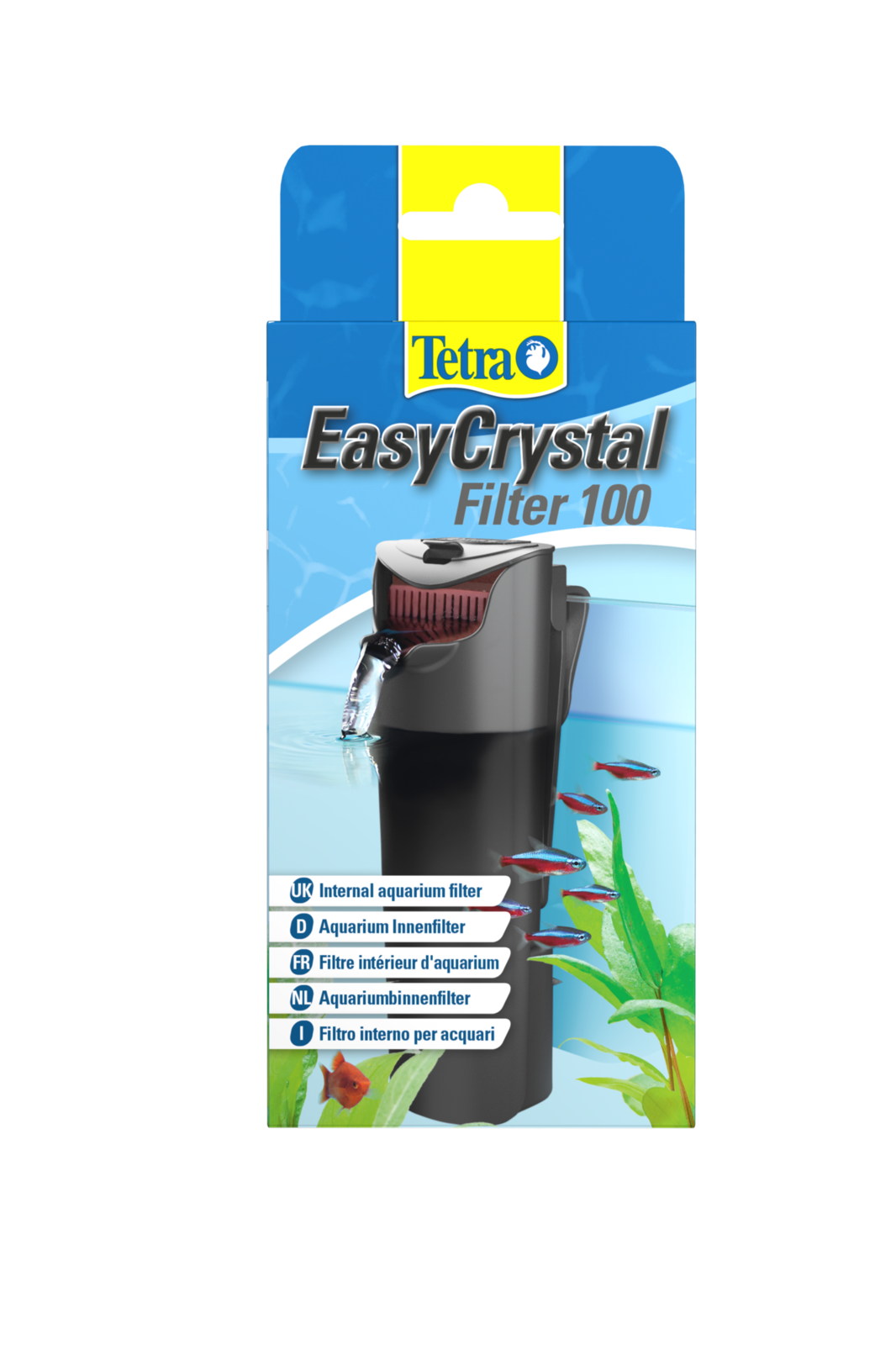 Tetra EasyCrystal Filter 100 - filtr wewnętrzny do akwarium do 15 l