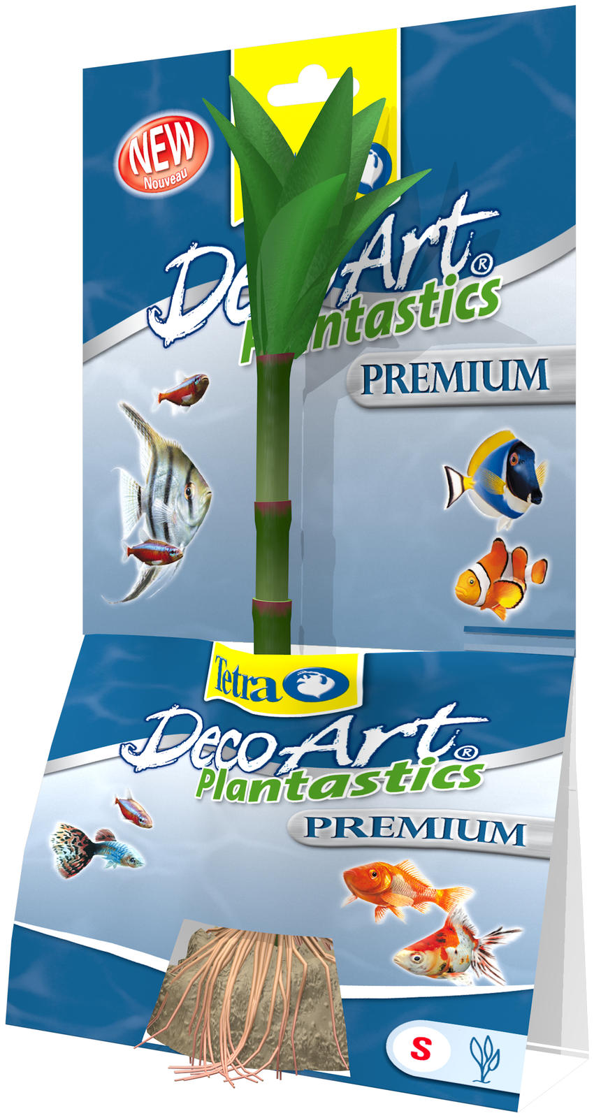 Tetra DecoArt Plantastics Premium Asian Bamboo 15 cm Bambus