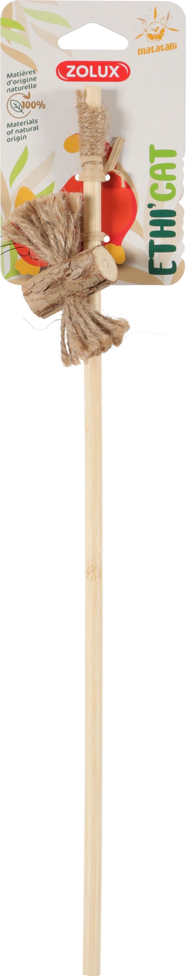 ZOLUX Zabawka dla kota ETHICAT wędka węzeł z matatabi